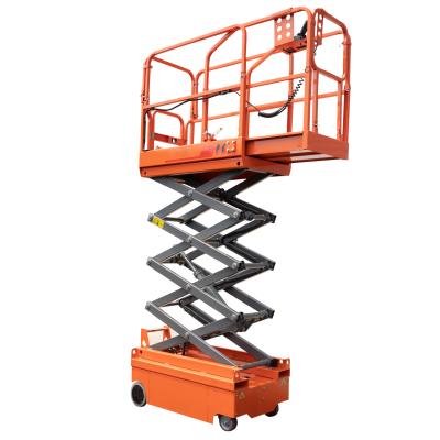 China Advertising Company Samll Hydraulic Self-propelled Electric Mobile Scissor Lift Table Mini Lift With 3M Lifting Height for sale