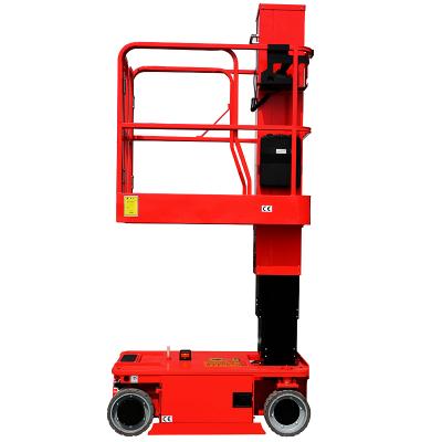 China Hotels CE Approved Self Propelled 3.6m Vertical Mast 4.8m Building Personal Lift Lift for sale