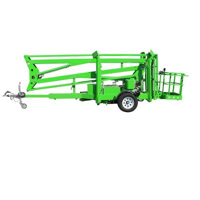 China Hydraulic Aerial Cherry Harvester Spider Lift Hotels CE Certificate Towable Man Boom Lift for sale