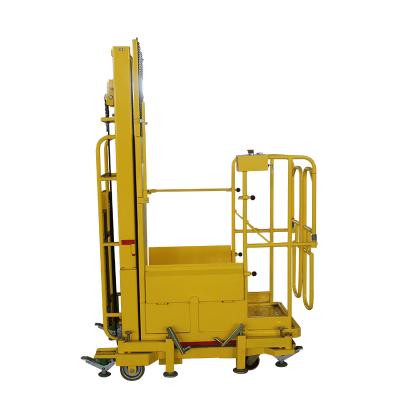 China Warehouse 2.7m-4.5m Load Capacity 200kg Electric Order Picker Trolley Order Picker Vehicle for sale