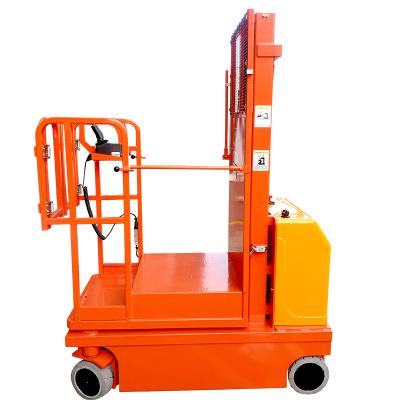 China Warehouse Self Propeld Order Picker High Quality Electric Hydraulic Indoor 2.7-4.5m Forklift for sale