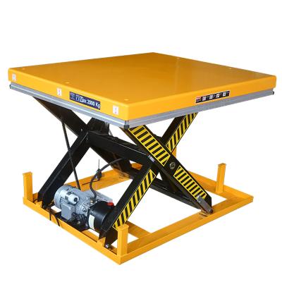 China 1-4 Ton Load Common High Quality Hydraulic Lift Platform Electric Lift Tables For Materials for sale