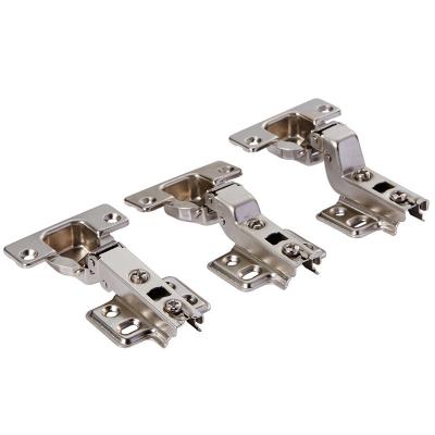 China Factory Direct Modern Soft Narrow Kitchen Cheap Pivot 3D Model Design Hydraulic Damping Cabinet Hinges for sale