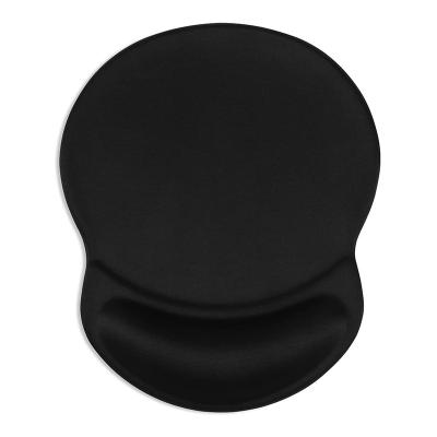 China HEATED Cixi Produced Cheap Non-slip Base PU Gel-Filling Mouse Pad With Wrist Rest for sale