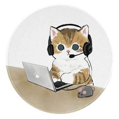 China Computer Keyboard Waterproof Non-slip Rubber Bottom Cute Mouse Pad for sale