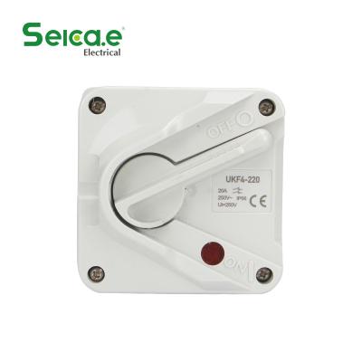 China IP66 Solar Power Outdoor PV Isolating Rotery Disconector 2P 4P DC Isolator Switch SUKF-S for sale