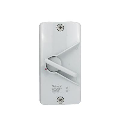 China Waterproof Isolator Switch 20A 32A 63A Rotating Power Switch SUKF-3 Type IP66 for sale