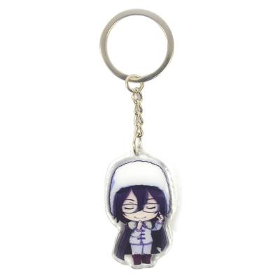 China Atsushi Acrylic Keychain 12 Styles Eco-Friendly Atsushi Acrylic Keychain Anime Bungou Lost Beast Dogs Keychain Jewelry Fans Gift for sale