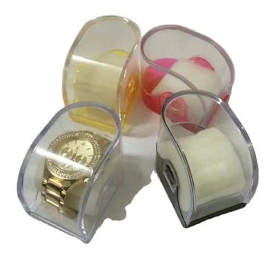 China Eco-friendly Plastic Transparent Plastic Watch Box Gift Box Acrylic Watch Chassis for sale