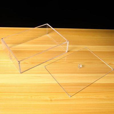 China Eco-friendly Customized Acrylic Box Packaging Acrylic Storage Box Gift World Cover Display Box for sale