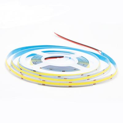 China LANDSCAPE 8mm 10mm Soft Flexible COB LED Stripe 384LEDs/m DC12V 24V Warm Cold White Strip Lights for sale