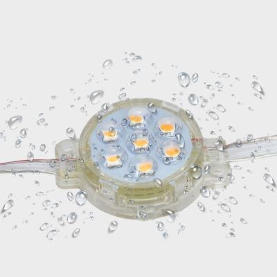 China warehouse pixel led dot rgbw 12vdc ic light smd 5050 permanent holiday decoration ip68 pixel for sale