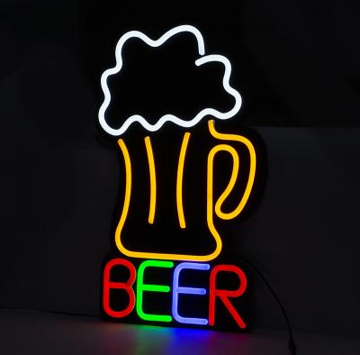 China Customized theme park drop shipping led neon sign bar neon light sign custom letters for party bar home decoration for sale