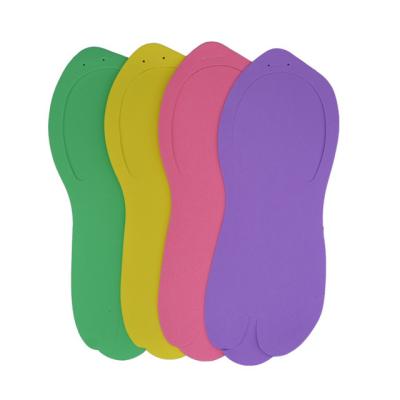 China Factory Convenience EVA Colorful Disposable EVA Slipper Foam For Nail for sale