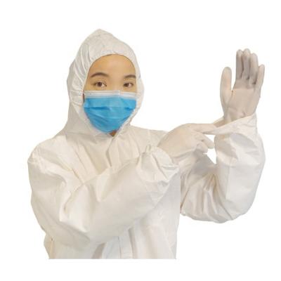 China Overcoat Factory Price Hot Selling Waterproof Microporous Disposable Suit Coverall With Hood for sale