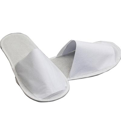 China Open or Closed Toe Hotel Slipper Disposable Old Use Nonwoven Slippers for sale