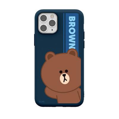 China Suitably Authorized Gift Bags Solid Color Phone Cases Line Friends Soft Silicone Phone Case for sale