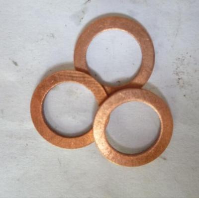 China Xingtai beilong 9*19*1.2/9*16*1/14*21*1 of diesel fuel injector copper gasket seal /copper sealing gasket....... for sale