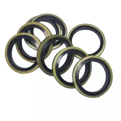 China Industry Metal Rubber Compound M12 M14 M16 M18 M20 M22 M24 Bonded Gasket Fit Oil Drain Plug Trim Ring for sale