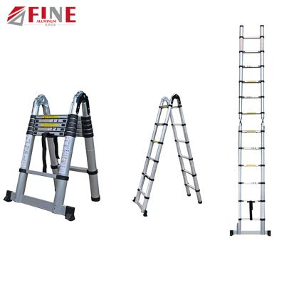 China Folding Ladders Ladders Folding Universal Folding Aluminum Telescopic Hinged Ladder for sale