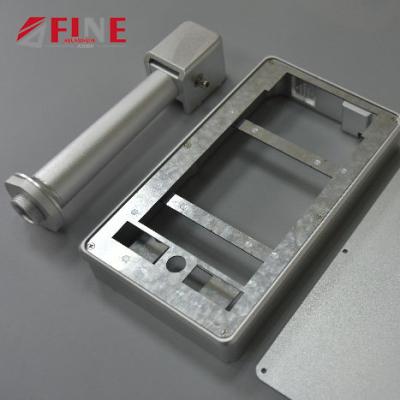 China High Quality Aluminum CNC Machining Parts Face Recognition High Precision Shell For Machinery for sale