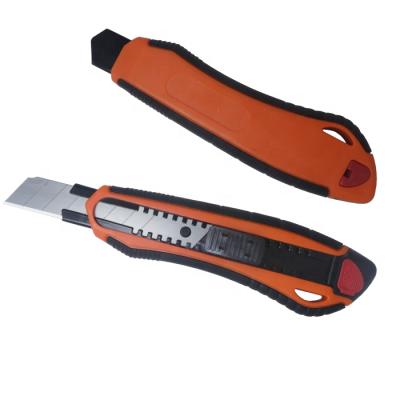 China Open Slide Construction Use Knife / Extend And Retractable Blade Utility Knife for sale