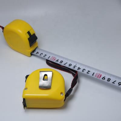 China ABS Plastic+ Mini Tape Measure Steel Tape Type Retractable Tape Measure for sale