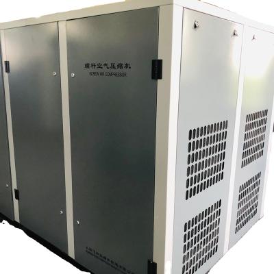 China Lubricated double screw air compressor eadquarters are located the company has established a wide and performing sales and service network for sale