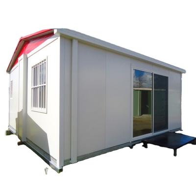 China 2018 New Design Modern Folding Cabin Prefab Kit Container Homes/Foldable Fold Up Australian Granny Flatbed for sale