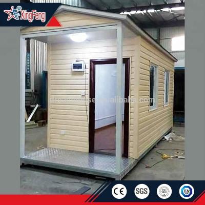 China Cheap Prefab Parking Lot Homes With Galvanized Steel Base / Container Homes for sale