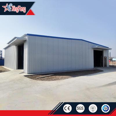 China Prefab steel structure warehouse building/prefab steel frame warehouse buildings/factory steel structure factory/prefab hangar for sale