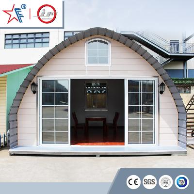 China European Prefab Buildings Etc Prefab Dome Homes / Modular Prefab Homes Kits / Arched Cabin for sale