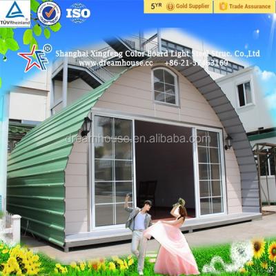 China Cheap prefab arched prefab kit low cost home porta cabin/log cabin/Shanghai garden log cabin for sale for sale