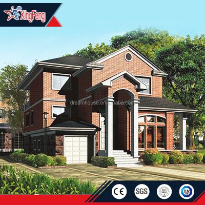 China Steel Fabricated Concrete House Prefab House/Luxury Prefab Steel Villa/Prefab Fiberglass Homes And Villas for sale