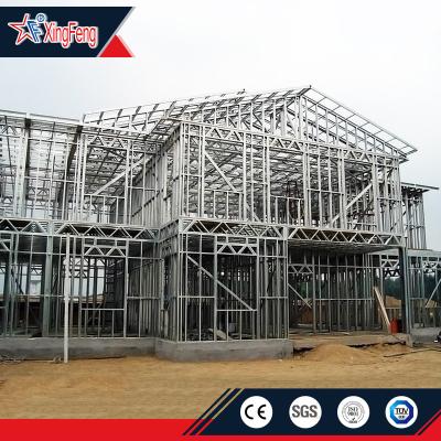 China Guard House China Luxury prefabricated housing prices with light steel structure for sale house prefabricada villa estructura acero liviano for sale