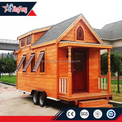 China Prefab mobile farm houses/tiny houses/tiny home trailer for sale