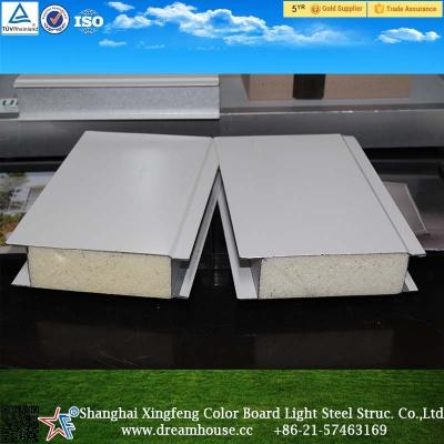 China Durable ISO Polyurethane Foam PU Sandwich Panel For Modular Homes / Sandwich Panel Price for sale