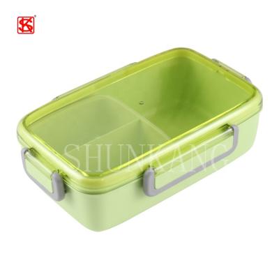 China Clear Plastic Lunch Boxes Disposable High Quality Plastic Bento Lunch Box 1200ML Freshness Preservation Safe for sale