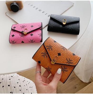 China No Purse Card Holder Classic Luxury Mini Wallet Small For Women Pu Leather Elegant Gift Fashionable Portable Purse For Ladies for sale