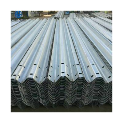 China High Quality Galvanized Pavement Safety Road Guardrail Panel W Beam Guardrail Traffic Safety Guardrail for sale