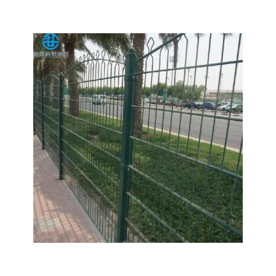 China Easily Assembled 868 656 Wire Mesh Fence Welded Hot Dipped Galvanized Fence Mesh Wire PVC Coating Double Wire Mesh Fence for sale