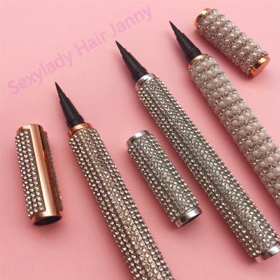 China Best Selling Waterproof Glue Eyeliner Pen Cosmetics Adhesive Eyeliner for sale