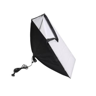 China Indoor photography live equipment 5070 single control power supply lamp E27 soft light light box ZK-RGX50x70 for sale