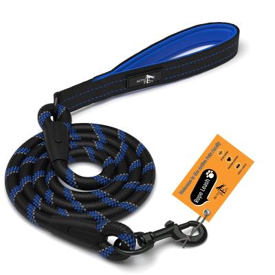 China Amazon Wholesale Customized Hot Selling Practical Reflective Nylon Material Luxury Luxury Muti-color Dog Leash for sale