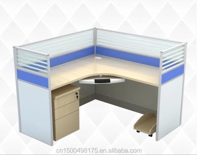 China Durable Office Workstation With Latest Modern Partition Office Furniture for sale