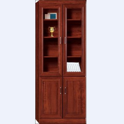 China Modern PANEL Glass Door With Drawer Filing Cabinet Storage Wall Cabinet Bookcase for sale