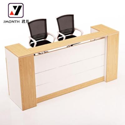 China Modern Commercial Panel Design Office Counter Table Reception for sale