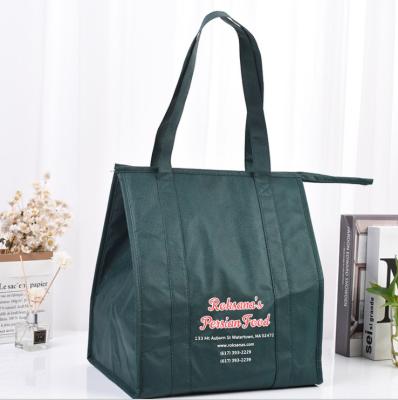 China Wholesale Waterproof Food Delivery Insulated Cooler Thermal Foil Bag for sale