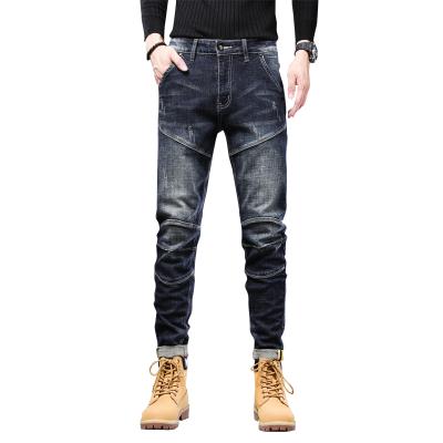 China High quality QUICK DRY men's jeans slim fit jeans branded custom manufacturers wholesale fashion jeans culottes for sale