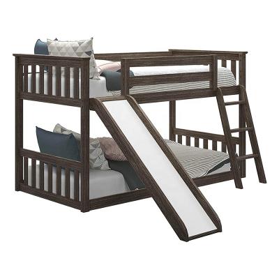 China Modern Kids Bedroom Furniture Sets Pink Kids Bunk Bed With Slide Bunk Bed Prices Bunk Beds for sale